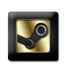 Steam Black And Gold Icon Download Black And Gold 2 Icons Iconspedia