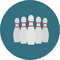 Bowling Icon Download Flat Round Icons Iconspedia