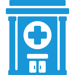 Hospital Blue Icon Download Health Icons Iconspedia