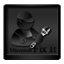 Black Microsoft FixIt icon
