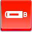 Flash Drive Red icon