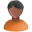 User male black orange-32