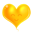 Yellow heart-32