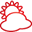 Weather Cloudy red-32