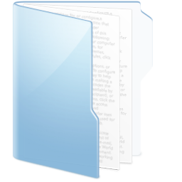 Documents blue