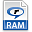 File Extension Ram icon
