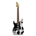 Stratocastor Guitar Cow-128
