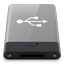 HDD Grey USB W icon