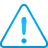 Exclamation blue icon