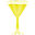 Wineglass yellow-32