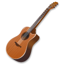 Wood guitar