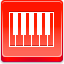 Piano Red icon