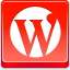 Wordpress Red icon