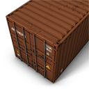 Container brown-128