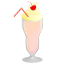 Milkshake Strawberry icon