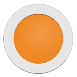 Orange Circle-256