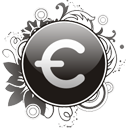 Euro currency sign-128