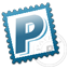 Paypal stamp icon