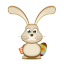 Easter bunny rss egg Icon
