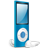 iPod Nano blue on-48