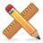 Pencil and Ruler icon