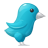 Plastic Twitter Bird-48