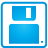 Floppy Disk blue-48