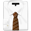 Brown Tie Icon