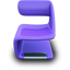 Purple Seat Icon