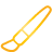 Brush yellow icon