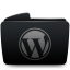 Folder black wordpress icon