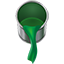 Green Paint Can icon