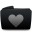 Folder black heart-32