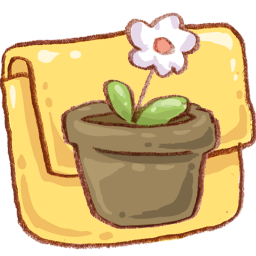 Folder Flowerpot