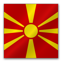 Macedonia flag-256