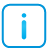 Information Button blue icon