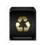 Trash Empty Gold icon