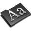 Fonts Black icon