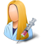 Immunologist Female Light icon