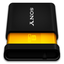 Sony Microvault orange