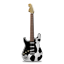 Stratocaster guitar cow icon
