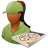 Pizzadeliveryman Female Dark-48