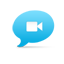 Chat video icon