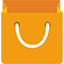 Orange Bag Icon