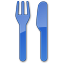 Restaurant Blue 2 Icon