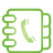 Address Book green icon