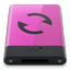 HDD Pink Sync B icon