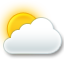 Clouds Sun icon