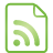 Feed Document green icon