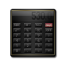Calculater2 Black and Gold Icon